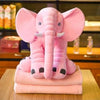 Big Size Elephant Plush Soft Toy 60 cm | Fibre Filled Stuffed Animal Teddy for Kids | Soft Hugging Toy | Pink