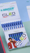 Hauser Germany Cleo Ball Pen (Blue Ink) – Ultra-Smooth Fine Tip Ballpoint Pen for School & Office