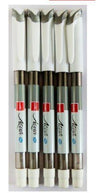 Cello Aqua Gel Pen (Black Ink) – Smooth Flow Gel Pen with Comfort Grip
