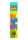 Apsara Pop Star Extra Dark Pencils (Pack of 10) - Free Long Point Sharpener Included