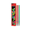 Faber-Castell 10 Luminos Eraser Tip Pencils (Pack of 10) - Triangular Grip, Vibrant Neon Colors