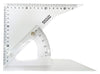 Kyati Set Square – Transparent Geometry Triangle Ruler for Students & Drawing