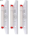 Linograph Roll & Draw Ruler 30 cm – Parallel Line Drawing Scale for Students & Designers