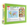 Funskool Play & Learn World Map Jigsaw Puzzle – Educational Geography Puzzle for Kids (6+ Years)