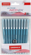 Unomax Ultron Neo 2X Liquid Ballpoint Pen – Jet Ink Technology with 2X Extra Writing Length