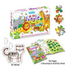 Dream Mind At The Jungle Educational Puzzle & Activity Game for Kids