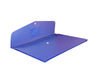 Kent Sticked Button File – Transparent Document Folder with Button Closure for Office & School Use