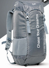 Carter Pluto S Ergonomic Outdoor Travel & Trekking Rucksack – Premium Grey Weather-Resistant Backpack with Padded Support