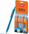 Flair SRX Retractable Ball Pen – Retractable Ballpoint Pen with Ergonomic Triangular Grip and Smooth Click Mechanism