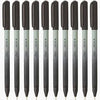 Flair Move Ball Pen (Black Ink, Pack of 10) – Smooth Flowing Ballpoint Pens with Stylish Gradient Barrel