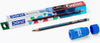 DOMS Fusion 10 X-Tra Super Dark Graphite Pencils - Pack of 10