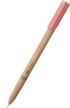 Flair Woody Ball Pen (Red Ink, Pack of 10) – Smooth Writing Ballpoint Pens with Elegant Wooden Texture Finish