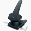 Kangaro DP-800 Heavy-Duty 2-Hole Aluminum Paper Punch (63-Sheet Punching Capacity) with Metal Guide Bar & Handle Storage Lock