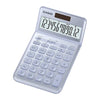 Casio JW-200SC-BU Desktop Calculator – Premium Stylish Basic Calculator with Large Display (Blue)