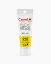Camel Artist Acrylic Colour 045 Cadmium Yellow Medium – 40ml Bright Pigment Paint for Artists & Students