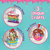 Little Sparks Yummy Dessert Craft Box – DIY Craft Kit for Kids (4–8 Years) | Creative Art & Activity Set
